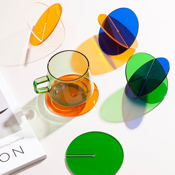 High gloss acrylic coasters