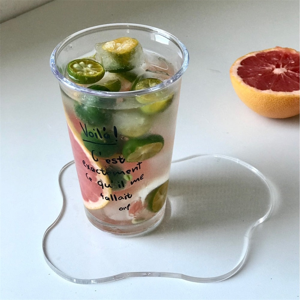 Irregular Cut Acrylic Coaster