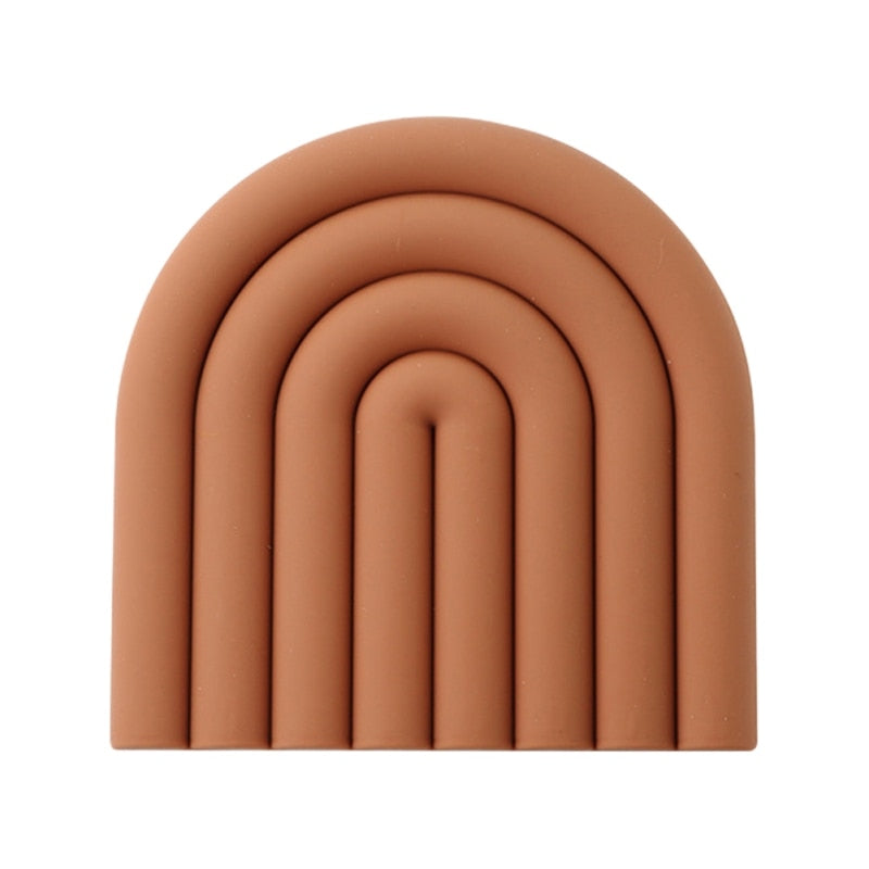 Rainbow Silicone Coaster
