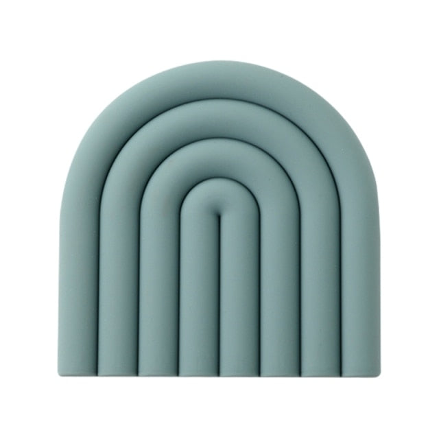Rainbow Silicone Coaster