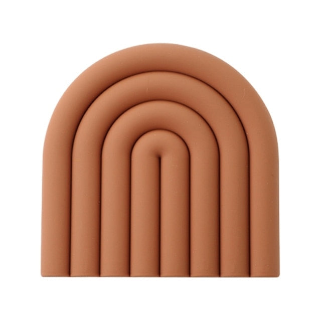 Rainbow Silicone Coaster