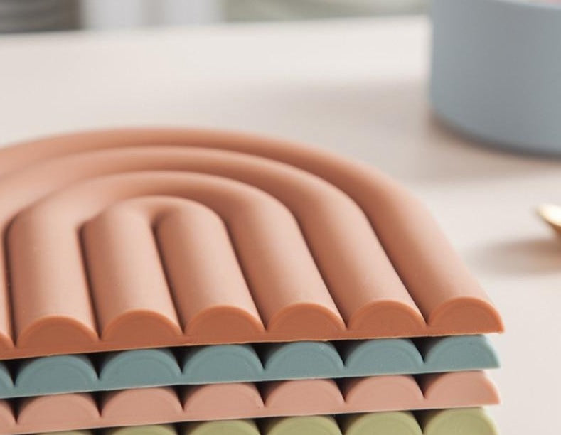 Rainbow Silicone Coaster