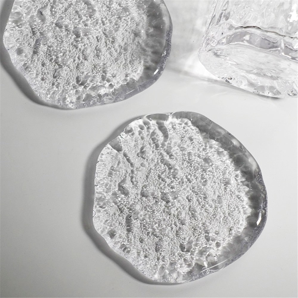 Iceberg Glass and Coasters