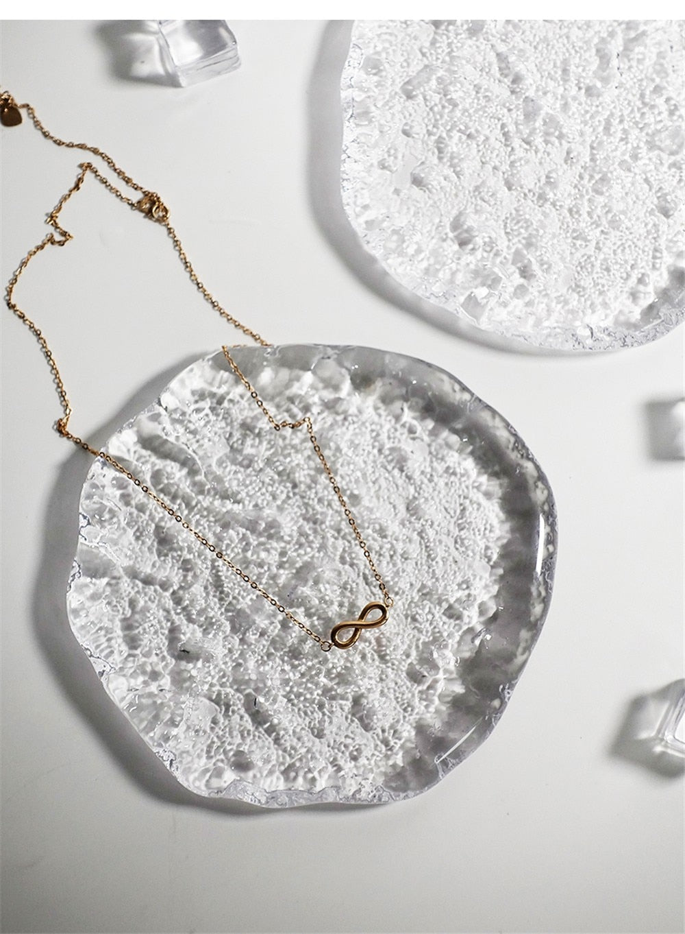 Iceberg Glass and Coasters