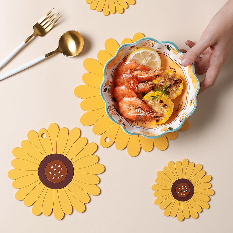 Sunflower shape Coffee Coaster