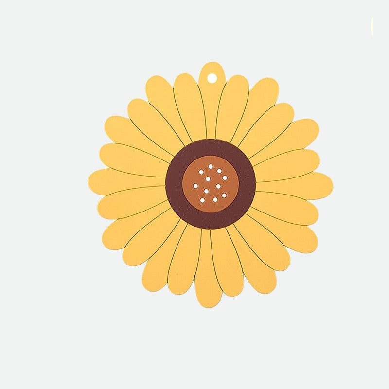 Sunflower shape Coffee Coaster