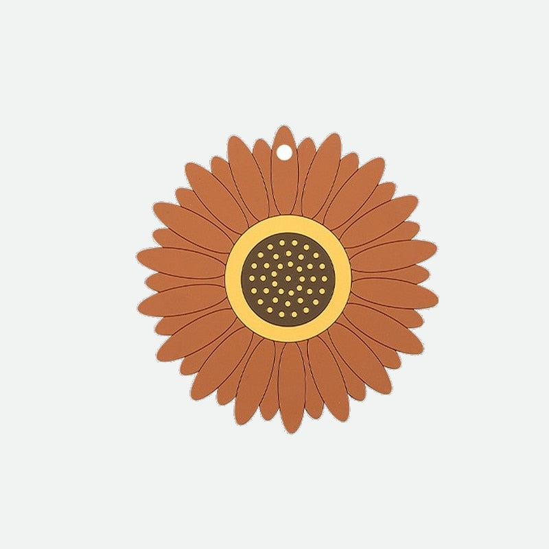 Sunflower shape Coffee Coaster