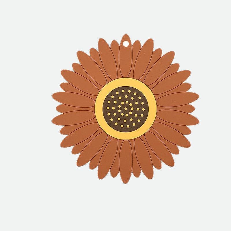 Sunflower shape Coffee Coaster