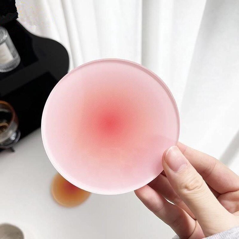 Frosted Acrylic Sunset Coasters