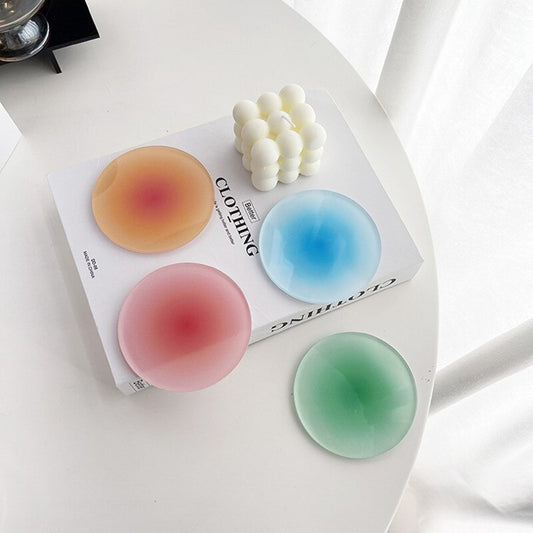 Frosted Acrylic Sunset Coasters