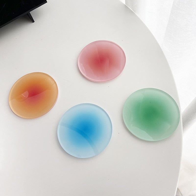 Frosted Acrylic Sunset Coasters