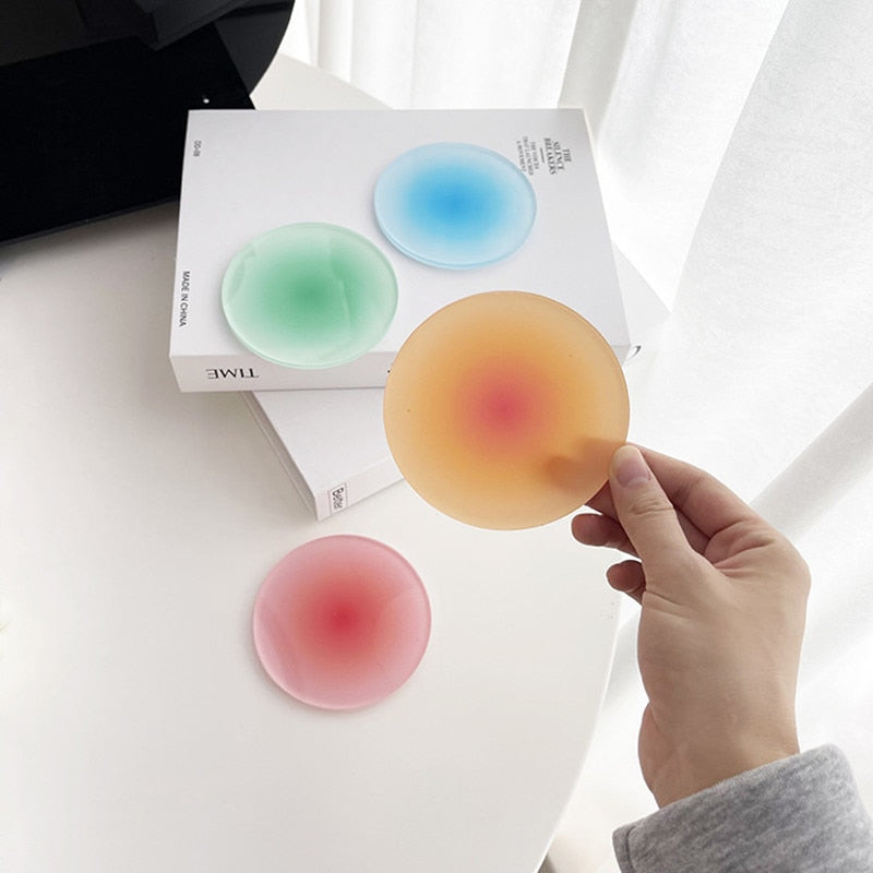 Frosted Acrylic Sunset Coasters