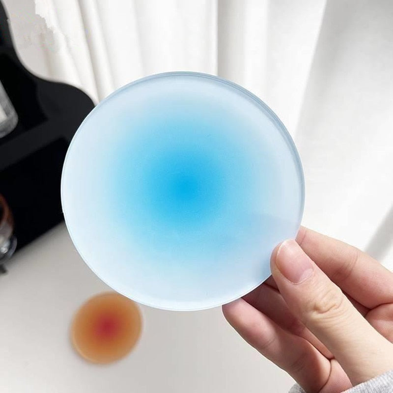 Frosted Acrylic Sunset Coasters